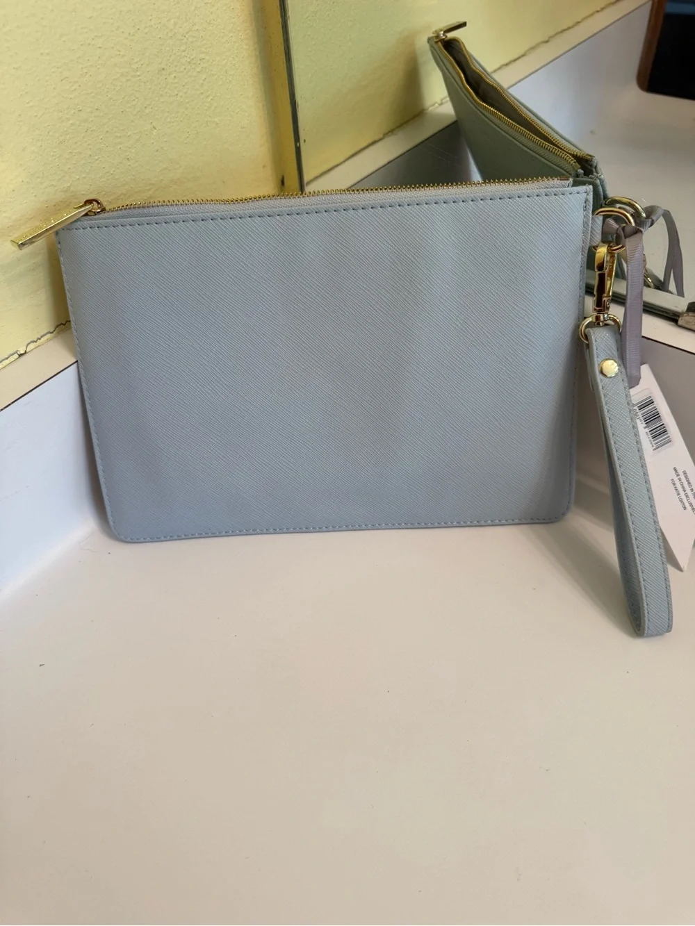 Katie Loxton Sparkle Everyday Light Blue Wristlet Clutch